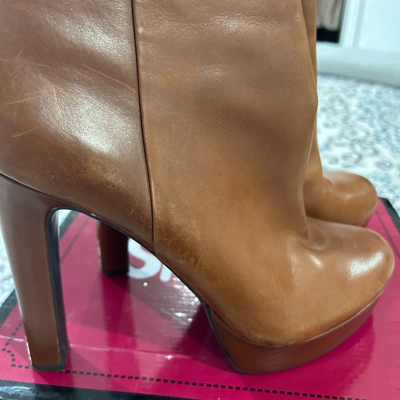 Gianni Bini Shoes - Gianni Bini Brown Leather Women's Boots